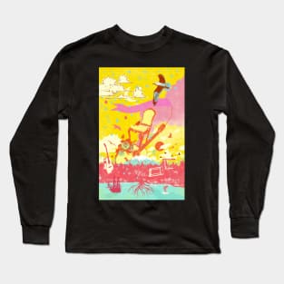 MOUNTAIN GUITAR Long Sleeve T-Shirt